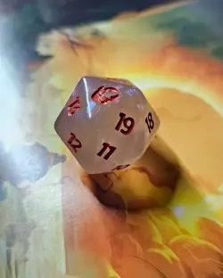 Oversized Spindown D20 Die - MTG Avatar: The Last Airbender Dice Life Counter - Image 4