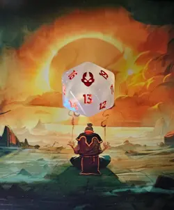 Oversized Spindown D20 Die - MTG Avatar: The Last Airbender Dice Life Counter - Image 5