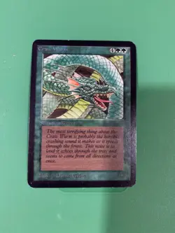 MTG Craw Wurm Alpha English "Vintage" - Image 1