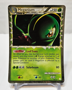 Meganium Prime 109/123 Ultra Rare HGSS Base Set Pokemon 383 - Image 1