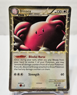 Blissey Prime 106/123 Ultra Rare HGSS Base Set Pokemon 392 - Image 1