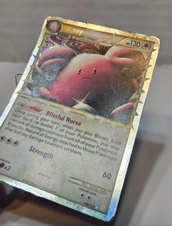 Blissey Prime 106/123 Ultra Rare HGSS Base Set Pokemon 392 - Image 2