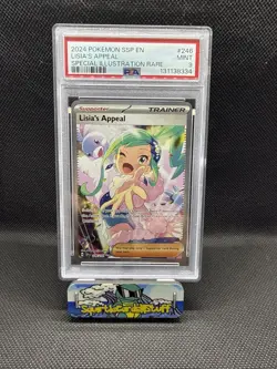 2024 POKEMON SSP SPECIAL ILLUSTRATION RARE #246 LISIA'S APPEAL PSA 9 - Image 1
