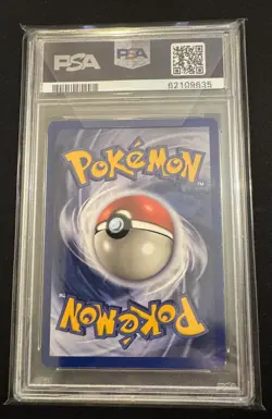 1999 POKEMON JUNGLE #12 VAPOREON-HOLO PSA 7 - Image 2