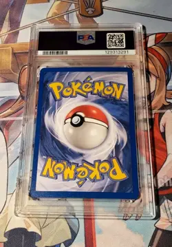 1999 POKEMON JUNGLE #4 JOLTEON-HOLO PSA 7 - Image 2