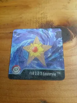 Staryu Starmie Artbox Pokemon Action Flipz Series 1 #57 1999 - Image 1