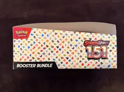 Pokemon 151 Booster Bundle Display Box (Box Only) - Image 3