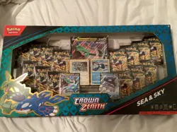 Pokemon TCG Crown Zenith Sea and Sky Premium Collection 14 Pack NEW - Image 1