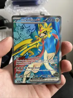 Hop’s Zacian EX 176/159 Ultra Rare Full Art Pokemon Journey Together - NM - Image 1