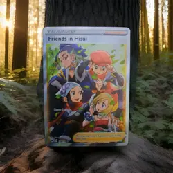 Pokemon TCG Friends in Hisui Full Art Crown Zenith 148/159 Holo Ultra Rare NM - Image 1