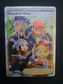 Pokemon TCG Friends in Hisui Full Art Crown Zenith 148/159 Holo Ultra Rare NM - Image 2