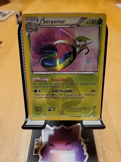 Pokemon TCG Dragons Exaulted 2012 Serperior Holo 125/124 Secret Rare Lp - Image 1