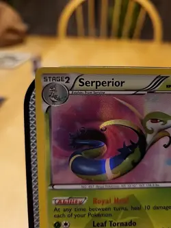 Pokemon TCG Dragons Exaulted 2012 Serperior Holo 125/124 Secret Rare Lp - Image 3