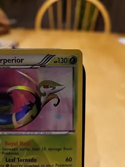 Pokemon TCG Dragons Exaulted 2012 Serperior Holo 125/124 Secret Rare Lp - Image 4