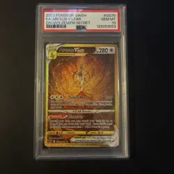 Arceus VSTAR Pokemon TCG GG70/GG70 Crown Zenith: Galarian Gallery PSA 10 Graded - Image 1