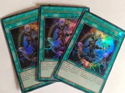 Yu Gi Oh! 3x Magiegeladene Fusion (RA01-DE058) ULTRA RARE - Image 1