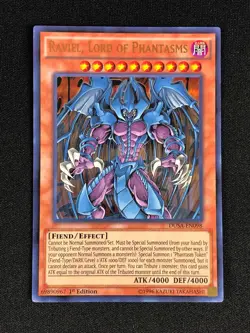 YUGIOH RAVIEL LORD OF PHANTASMS DUSA-EN098 1ST ULTRA - Image 1