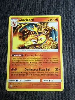 Charizard 14/181 Sm-Team Up Regular Pokemon Card - Image 1