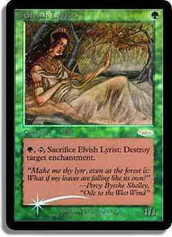 Elvish Lyrist (FNM) FOIL Promo PLD Creature Special MAGIC MTG CARD ABUGames - Image 1