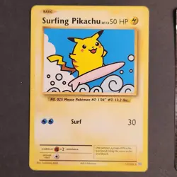Surfing Pikachu 5 NM Flying V VMAX Pokemon Celebrations XY Evolutions Card 25th - Image 5