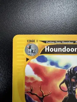 Houndoom 15/147 Rare Non-Holo Aquapolis Pokemon TCG Card 2002 Very Light Play - Image 4