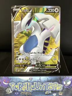 Pokemon Card Lugia V 185/195 Silver Tempest Full Art NM - Image 1
