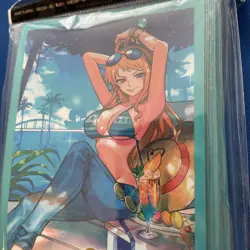 Nami One Piece Card Game Official Japanese 70 Sleeves Vol.4 ZY25 - Image 2