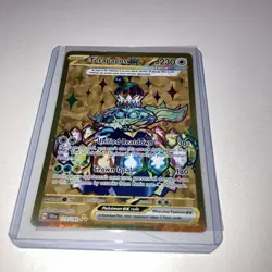 Terapagos ex 173/142 Sv07: Stellar Crown Gold Hyper Rare Holo Pokemon TCG Card - Image 2