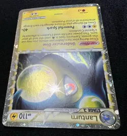 Lanturn Prime 86/95 Unleashed Ultra Rare Holo Pokemon Card - LP - Image 5