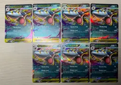 Lot Of 7: Pokemon TCG Phantasmal Flames Mega Sharpedo ex - 061/094 - Image 1