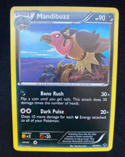 Mandibuzz 69/98 Pokemon Emerging Powers Regular (LP) - Image 1