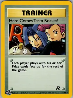 2000 POKEMON - ROCKET - 15/82 - HERE COMES TEAM ROCKET! - HOLO - NM!! - Image 1