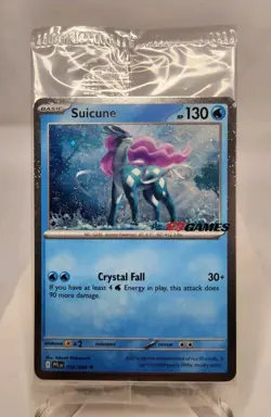 SEALED Suicune 026/094 Phantasmal Flames EB Games Promo Pokemon TCG - Image 1