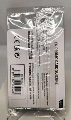 SEALED Suicune 026/094 Phantasmal Flames EB Games Promo Pokemon TCG - Image 2
