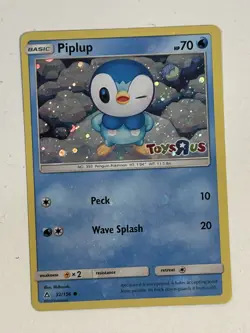 Pokemon TCG Piplup Toys R Us Promo 32/156 Promo Holo - Image 5