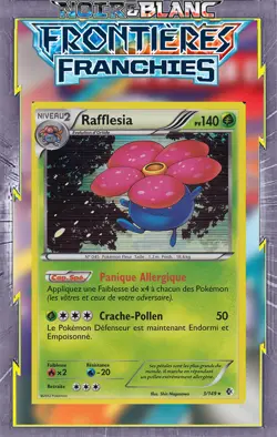 Rafflesia Holo - NB07:Frontieres Franchies - 3/149- Carte Pokemon Francaise - Image 1