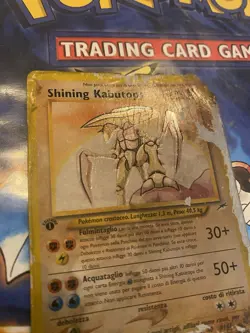 Carta Pokemon Shining Kabutops Neo Destiny 108/105 Rara Segreta Prima Edizione - Image 3