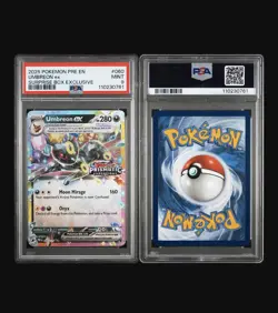 Pokemon Prismatic Evolutions: Umbreon EX #060/131 Suprise Box Exclusive - PSA 9 - Image 3