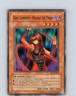 Yu-Gi-Oh Dark Scorpion - Meanae The Thorn DR1-EN223 Unlimited Common Card LP - Image 1