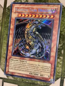 YuGiOh RAINBOW DARK DRAGON Secret Rare PTDN-EN003 - Image 1