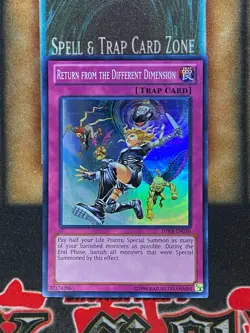 Yugioh Return From The Different Dimension DPKB-EN038 Super Rare LP - Image 1