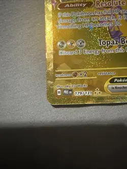 Pikachu EX Hyper Rare Prismatic Evolutions Card 179/131 Near Mint Condition - Image 2