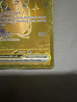 Pikachu EX Hyper Rare Prismatic Evolutions Card 179/131 Near Mint Condition - Image 3