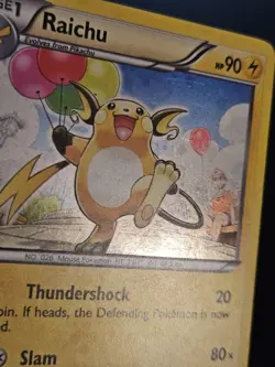 Raichu 40/99 Cosmos Holo Pokemon TCG Card Blister Exclusive BW Next Destinies - Image 2