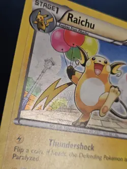 Raichu 40/99 Cosmos Holo Pokemon TCG Card Blister Exclusive BW Next Destinies - Image 3