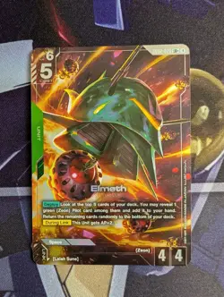 Elmeth LR+ GD02-020 Alt Art Gundam Card Game Dual Impact - Image 1