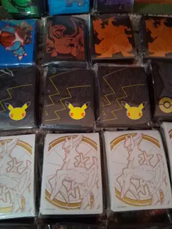 Pokemon Lot of 28 Packs Of Card Sleeves - Celebrations, AND More. - Image 5