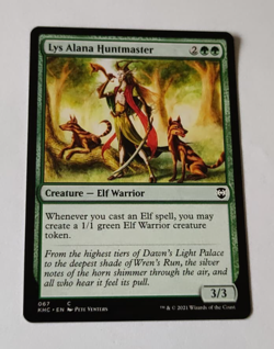 MtG Lys Alana Huntmaster (KHC-067) Common English MINT - Image 1