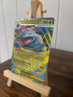 Mega Venusaur ex 003/132 Double Rare Mega Evolution Pokemon TCG NM - Image 2
