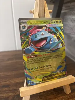 Mega Venusaur ex 003/132 Double Rare Mega Evolution Pokemon TCG NM - Image 3